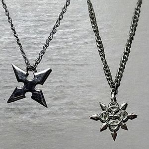 Aged Disney Kingdom Hearts Necklaces (Separate)